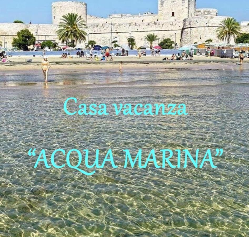 Casa Vacanza Acqua Marina Manfredonia Eksteriør billede